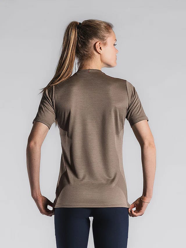 102343-Fusion-Technical-Merino-150-T-Shirt-beige-dames-afbeelding-2
