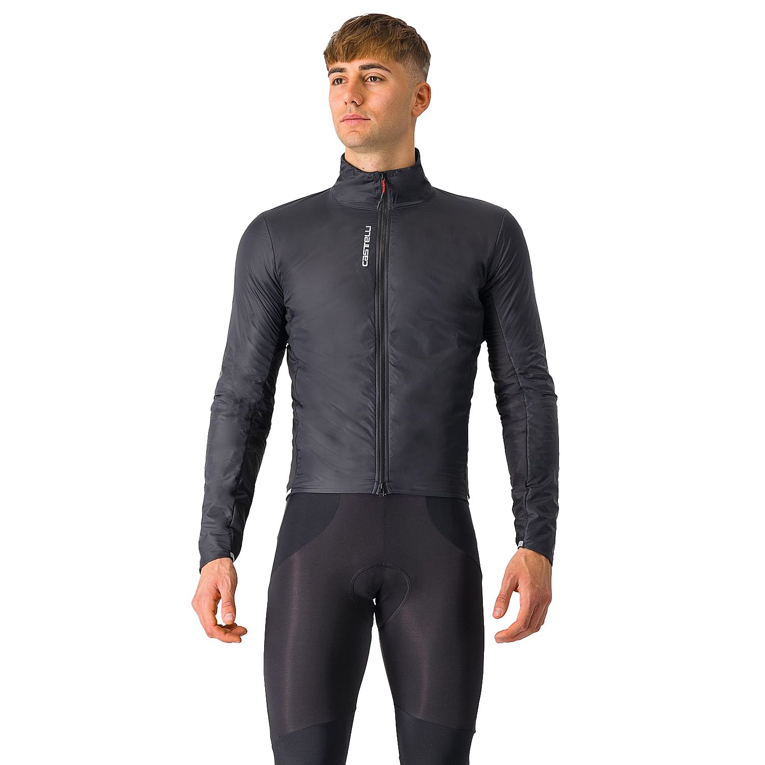 103387-Castelli-Fly-Direct-jacket-lange-mouw-light-blackdark-grey-heren-afbeelding-1