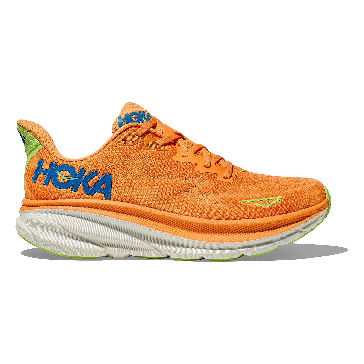 100804-Hoka-Clifton-9-hardloopschoenen-oranjewit-heren-afbeelding-1
