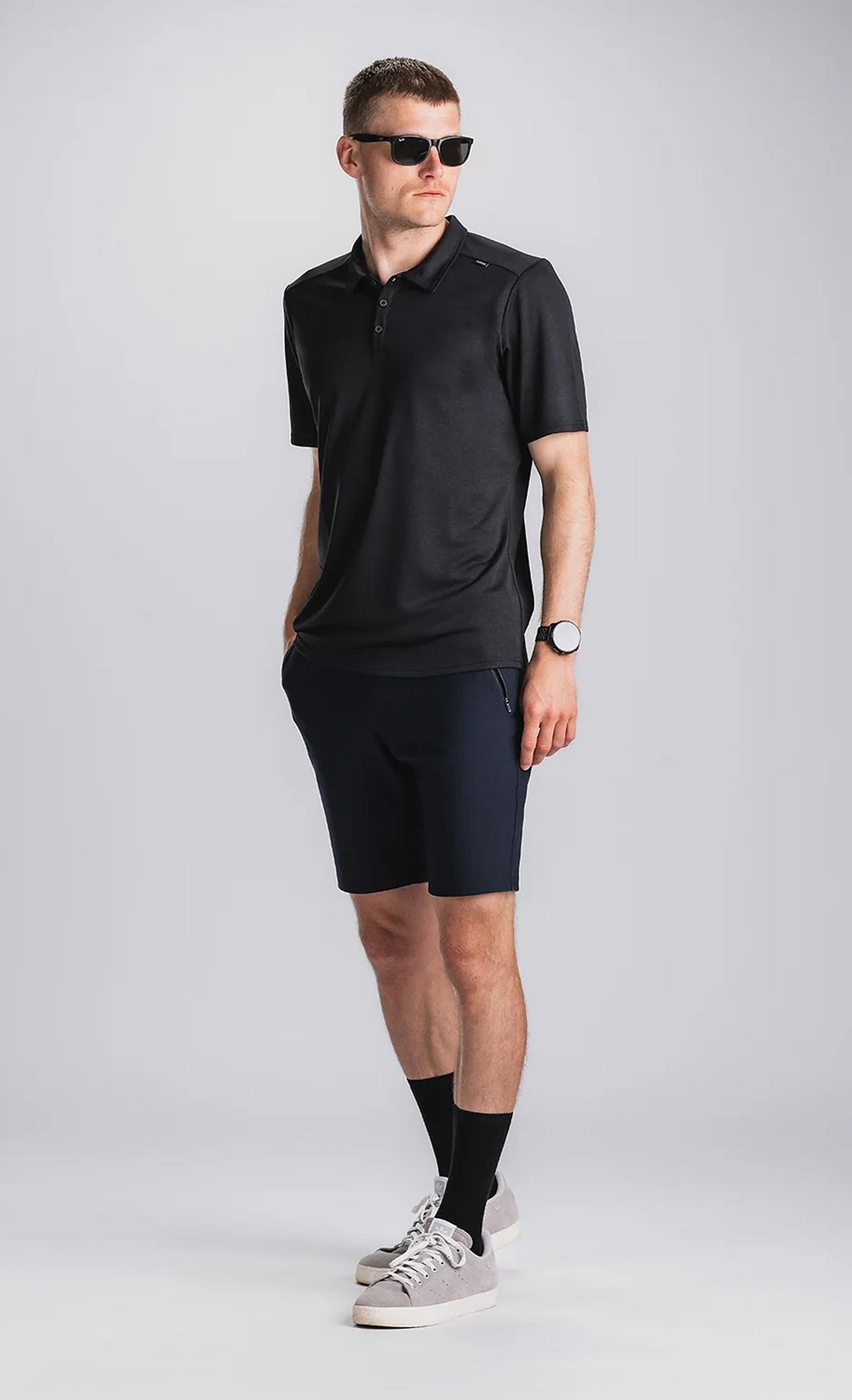 144600-Fusion-Urban-Polo-heren-zwart-afbeelding-4