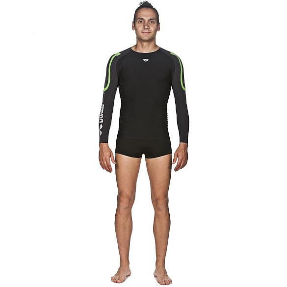 49354-Arena-Carbon-Compression-long-sleeve-zwemshirt-heren-afbeelding-2