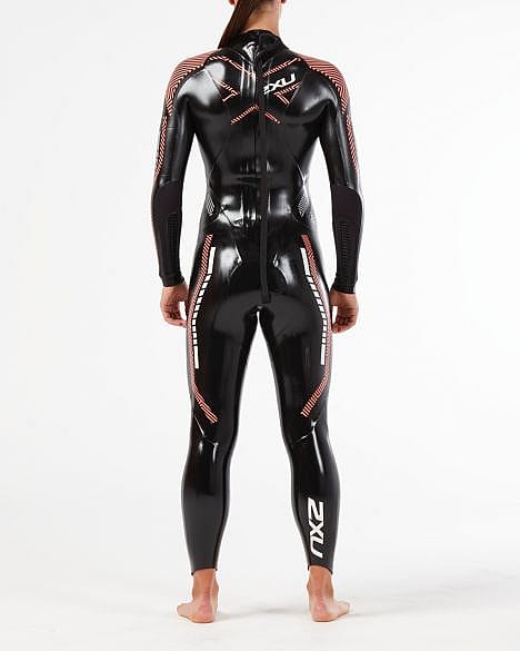 121652-2XU-Propel-pro-lange-mouw-gebruikt-wetsuit-zwartrood-dames-SM-afbeelding-4