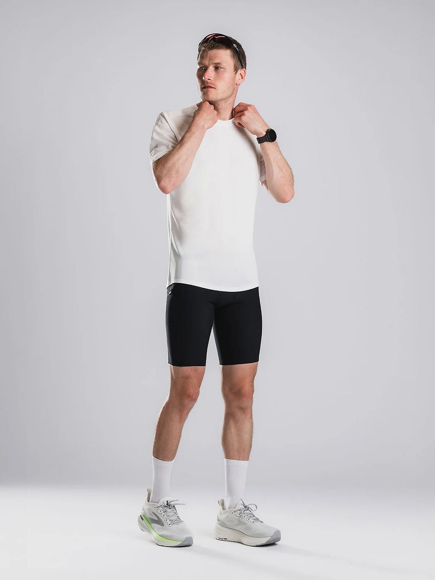 144505-Fusion-Tempo-Two-Run-T-shirt-heren-wit-afbeelding-5
