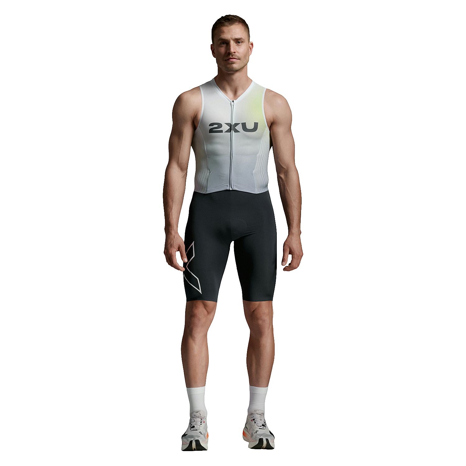 141865-2XU-Light-speed-react-trisuit-korte-mouw-Cool-MatchaIndia-Ink-heren-afbeelding-1