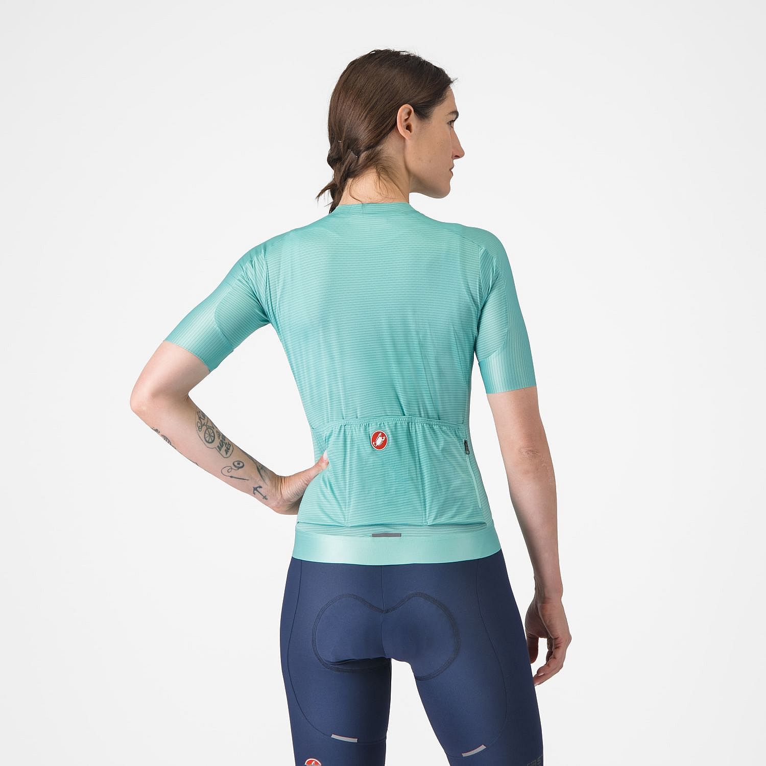 111206-Castelli-Espresso-fietsshirt-korte-mouw-groen-dames-afbeelding-2