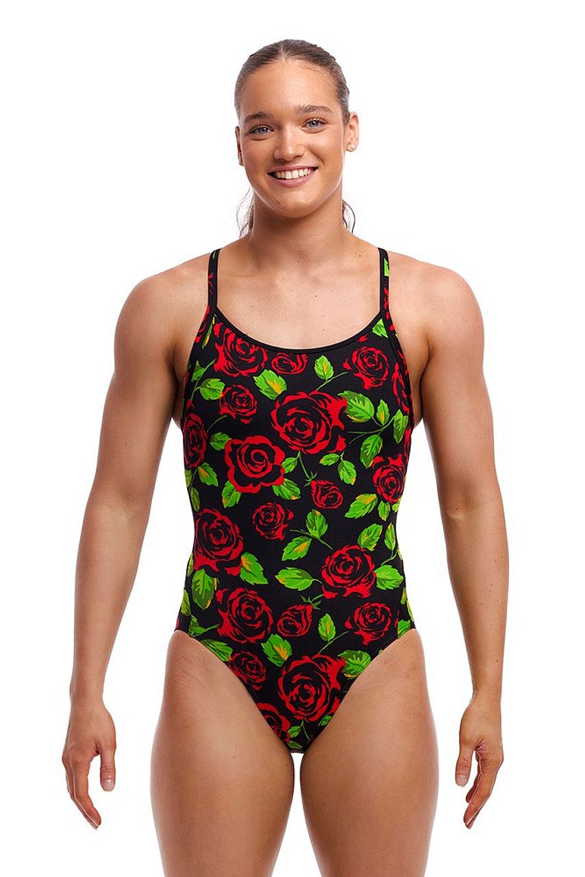 100399-Funkita-Black-Rose-diamond-back-badpak-dames-afbeelding-2