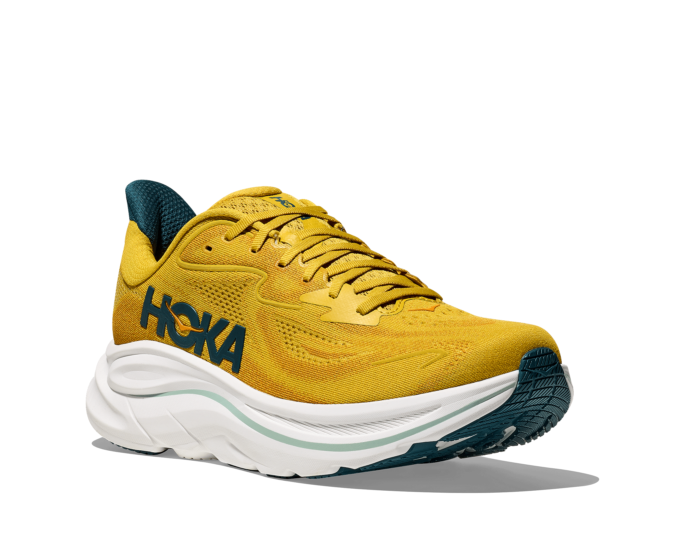 143438-Hoka-Clifton-10-hardloopschoenen-Yellow-goldTidal-Wave-Heren-afbeelding-6