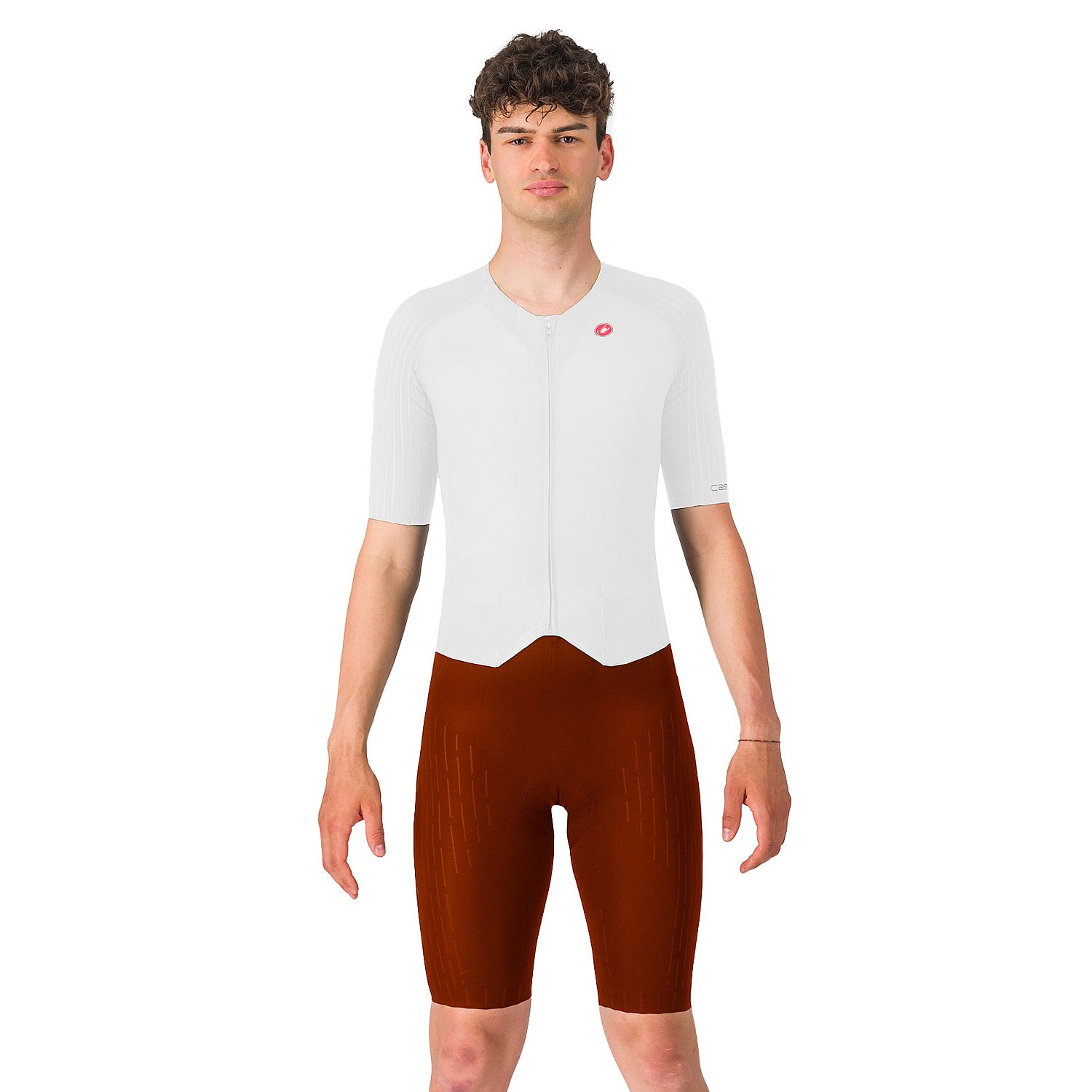 4525077-227-Castelli-sanremo-speed-suit-korte-mouw-witdeep-mocha-heren-afbeelding-1