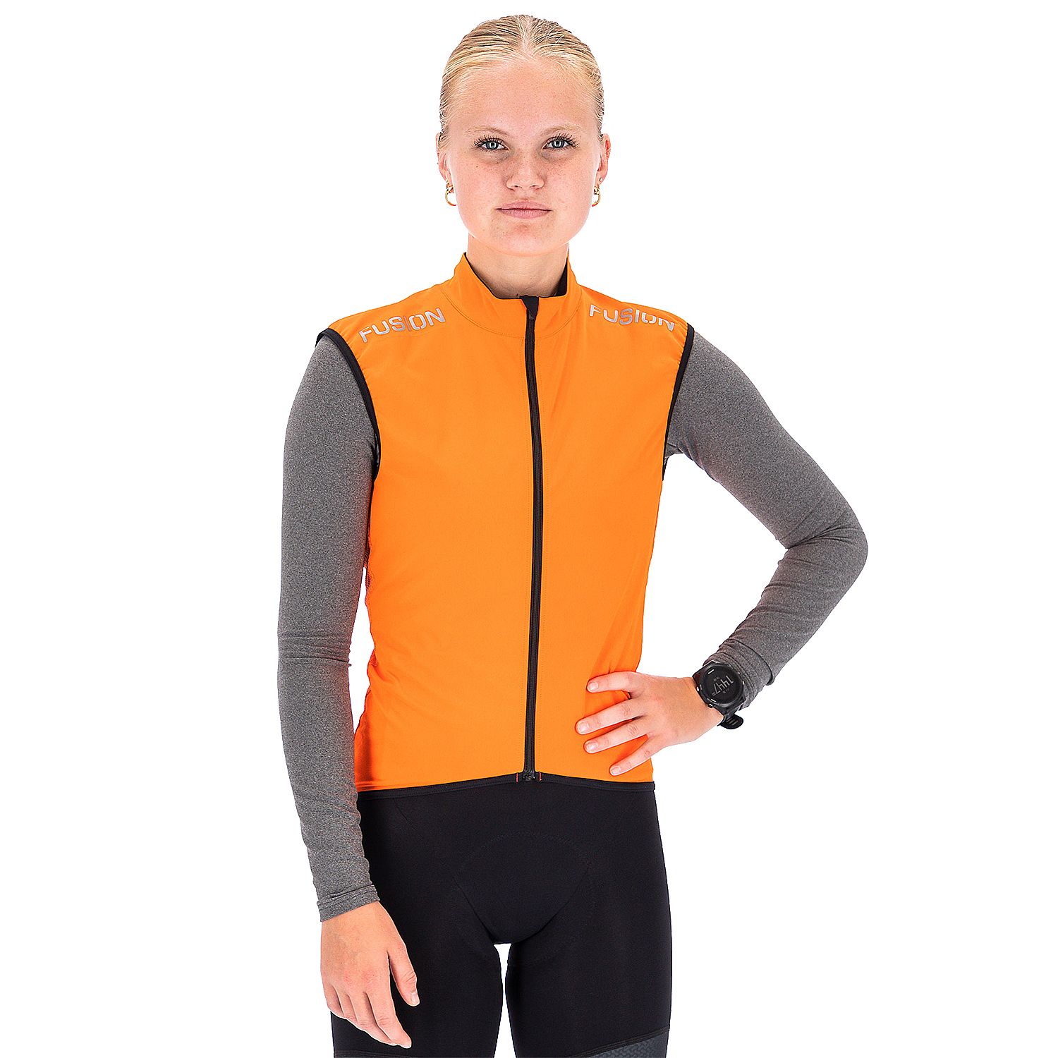 88588-Fusion-SLi-Cycling-Vest-oranje-Unisex-afbeelding-1