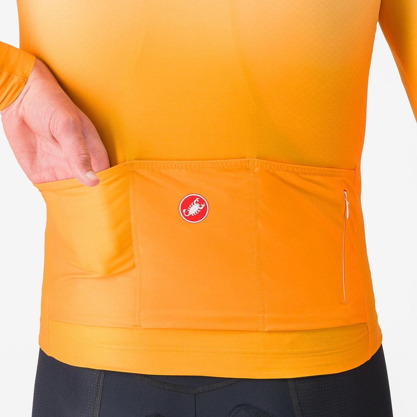 140417-Castelli-upf-long-sleeve-jersey-vivid-orange-heren-afbeelding-4