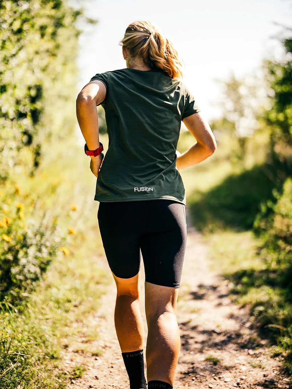 88636-Fusion-C3-Short-Training-Tights-zwart-dames-afbeelding-3