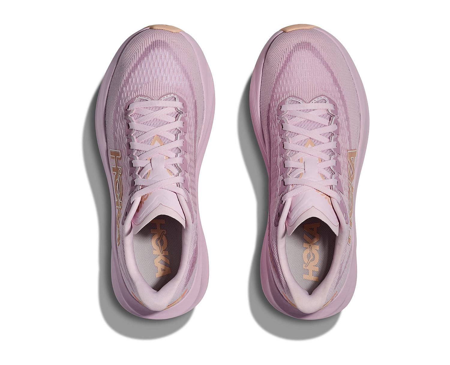 122929-Hoka-Mach-7-hardloopschoenen-Lilac-CreamTangerine-Glow-dames-afbeelding-2