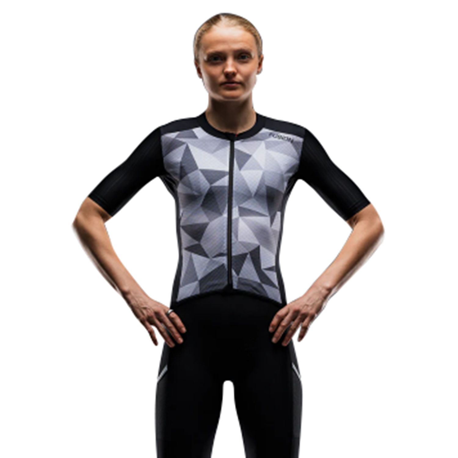 1192-BLK-Fusion-TEMPO-TWO-trisuit-korte-mouw-zwart-unisex-afbeelding-1
