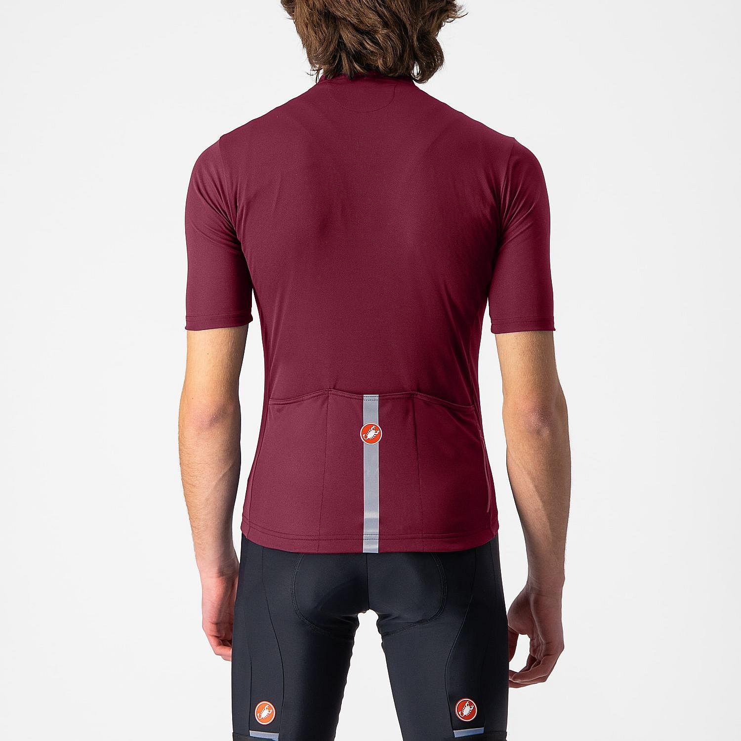 110027-Castelli-classifica-fietsshirt-korte-mouw-donkerrood-heren-afbeelding-2