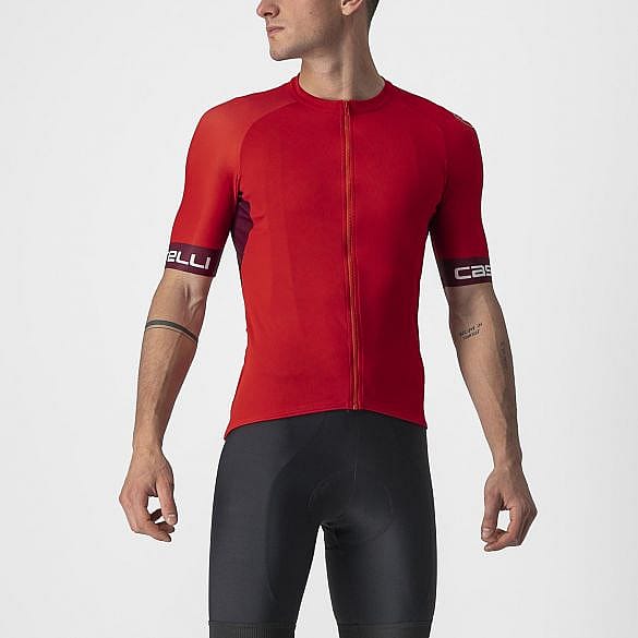 74662-Castelli-Entrata-VI-korte-mouw-fietsshirt-rood-heren-afbeelding-1