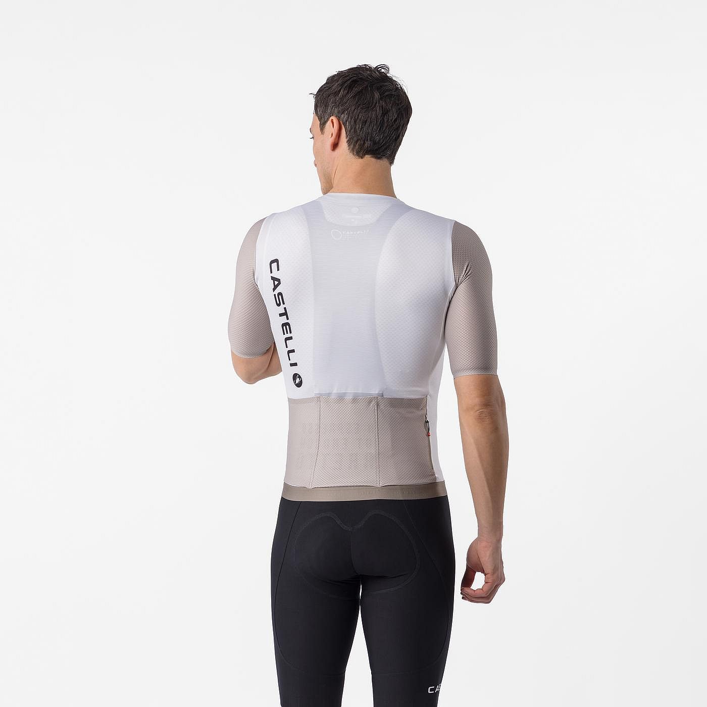 140590-Castelli-corretto-jersey-ivoryclay-black-heren-afbeelding-2