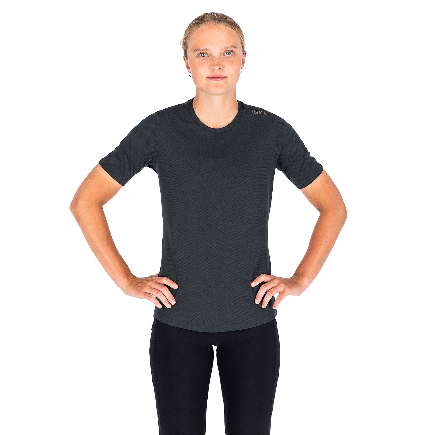 1035-GRE-Fusion-Nova-T-shirt-grijs-dames-afbeelding-1