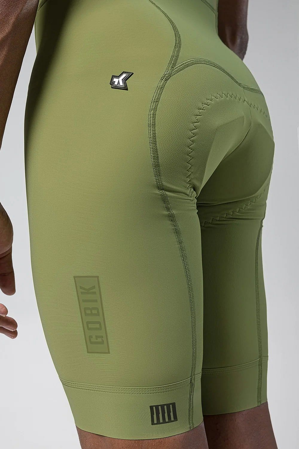 115558-Gobik-Matt-2.0-bibshort-olive-green-heren-afbeelding-3