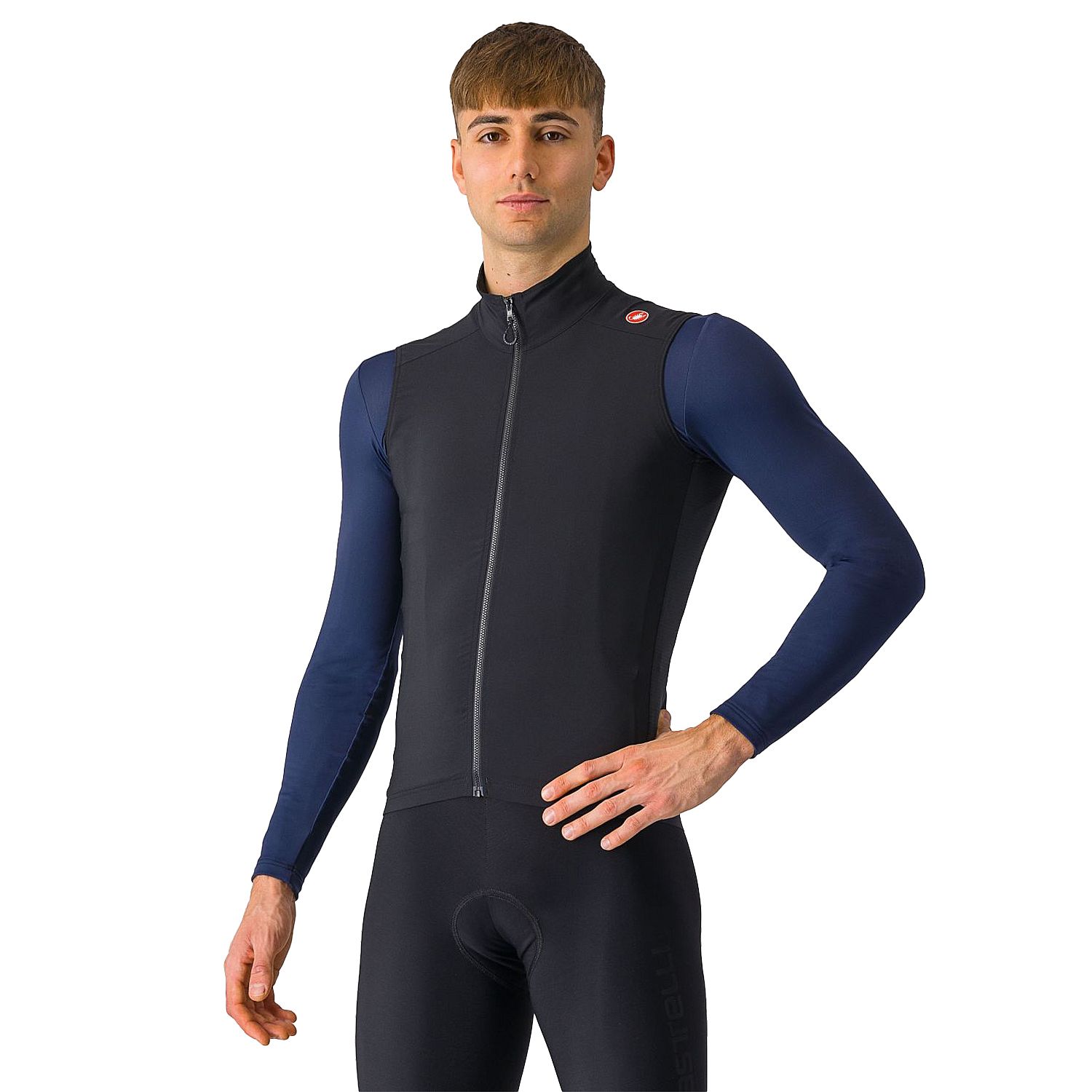 4524509-085-Castelli-Espresso-vest-mouwloos-light-black-heren-afbeelding-1