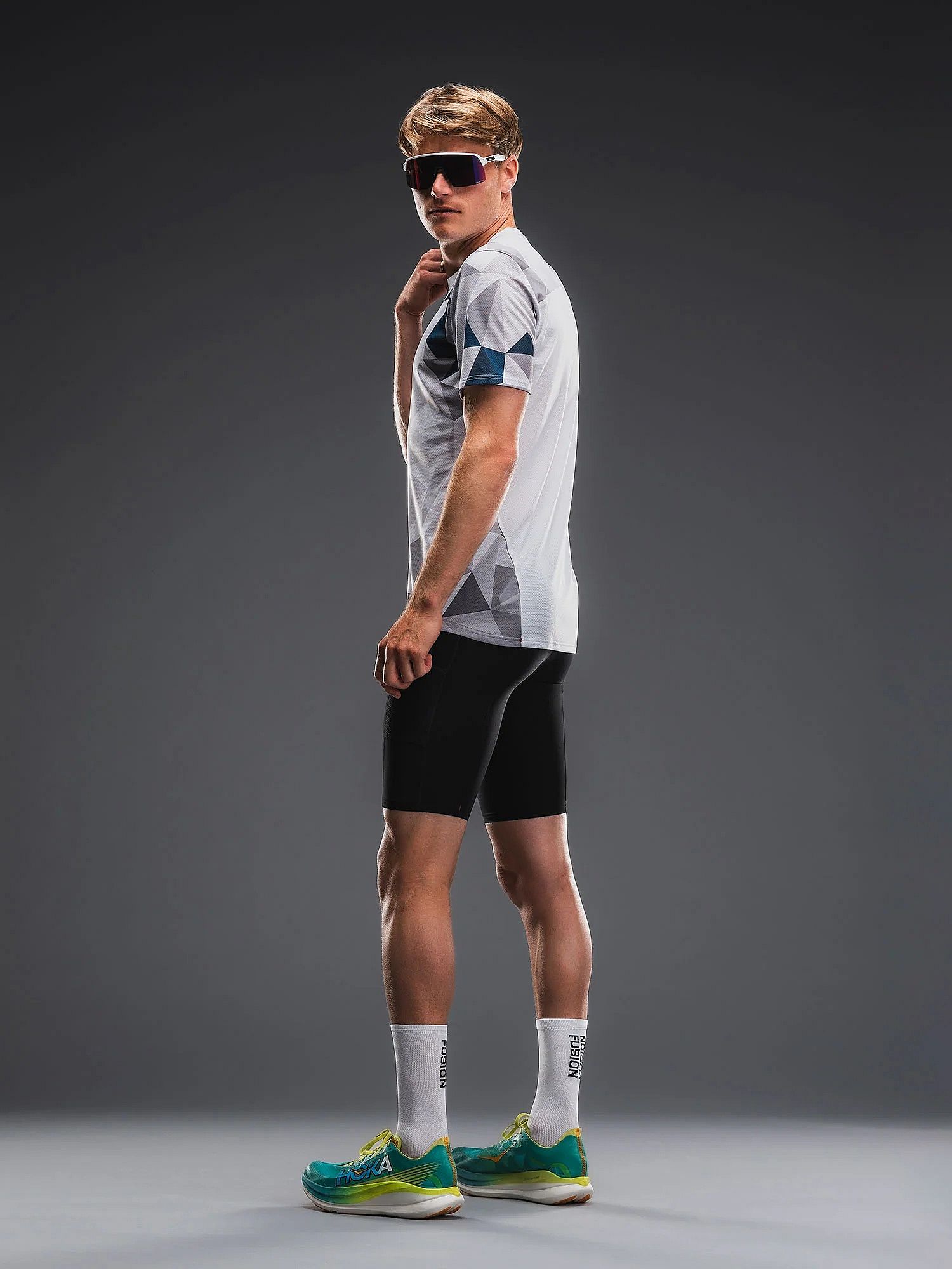 143284-Fusion-Tempo-Run-T-shirt-blauw-unisex-afbeelding-5