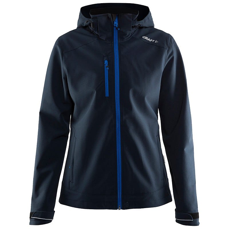 72501-Craft-Light-softshell-winterjas-donkerblauw-dames-afbeelding-1
