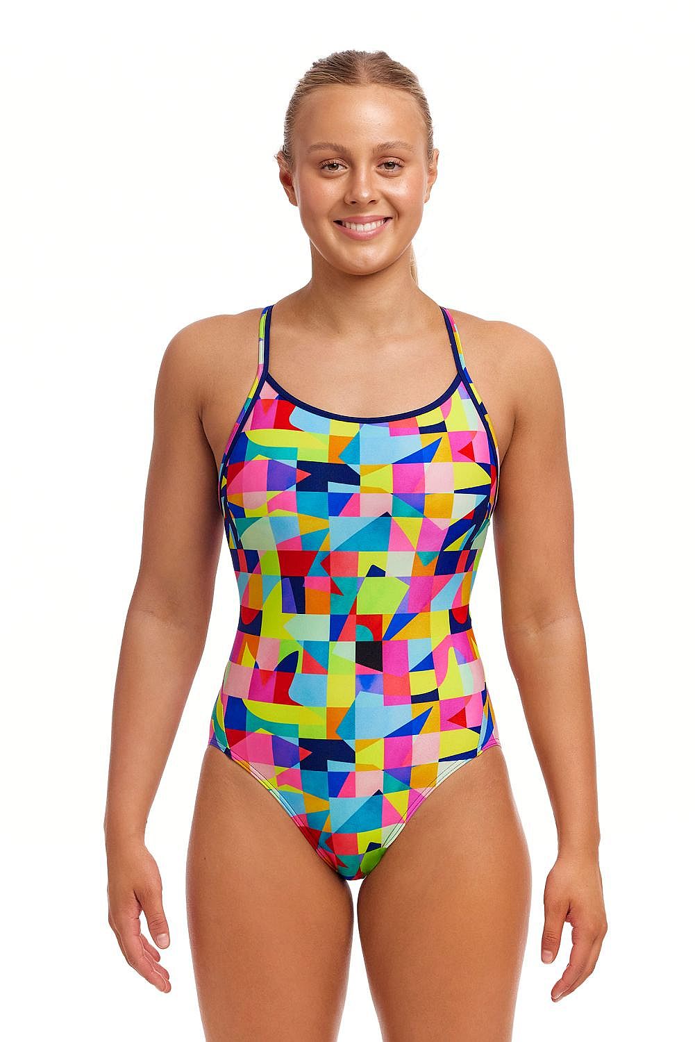97022-Funkita-On-The-Grid-diamond-back-badpak-dames-afbeelding-2