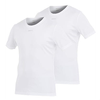 55834-Craft-Stay-Cool-Multi-2-pack-Ondershirt-Korte-Mouwen-Wit-Heren-afbeelding-1