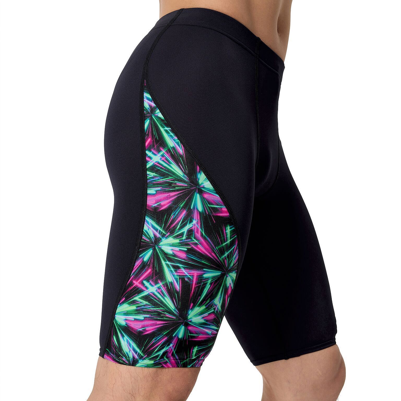 144299-Speedo-Spliced-Printed-jammer-Firework-BurstBlack-heren-afbeelding-5