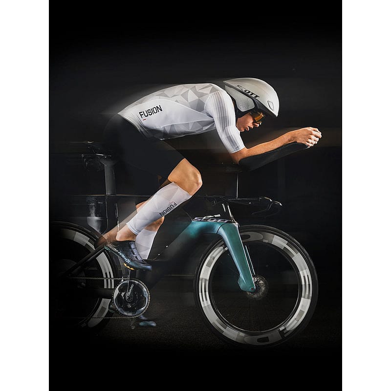88917-Fusion-TEMPO-ONE-Suit-korte-mouw-witgrijs-Unisex-afbeelding-4