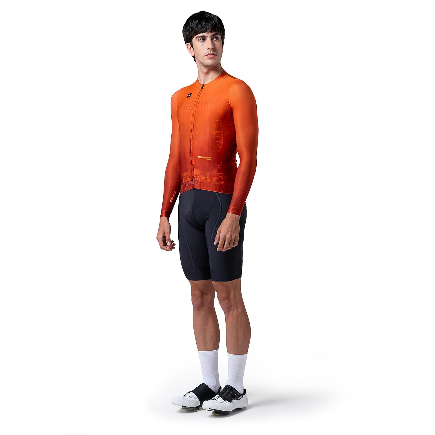 106922-Gobik-CX-Pro-3.0-Burnt-Orange-fietsshirt-lange-mouw-unisex-afbeelding-1