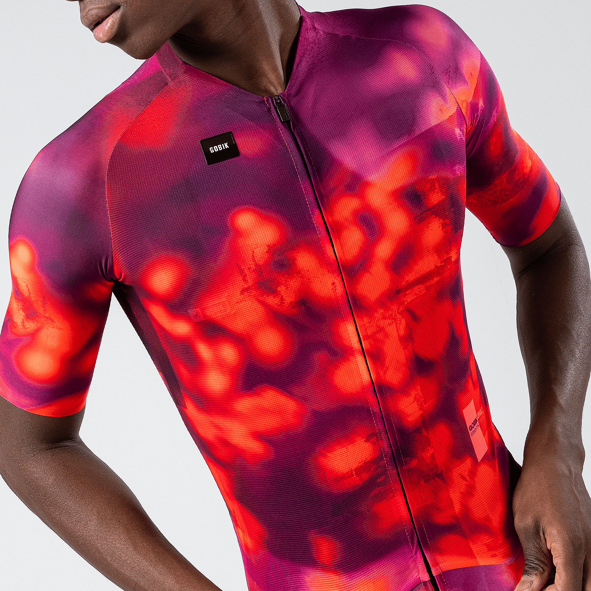 141501-Gobik-fietsshirt-korte-mouw-CX-pro-4.0-azalea-unisex-afbeelding-2