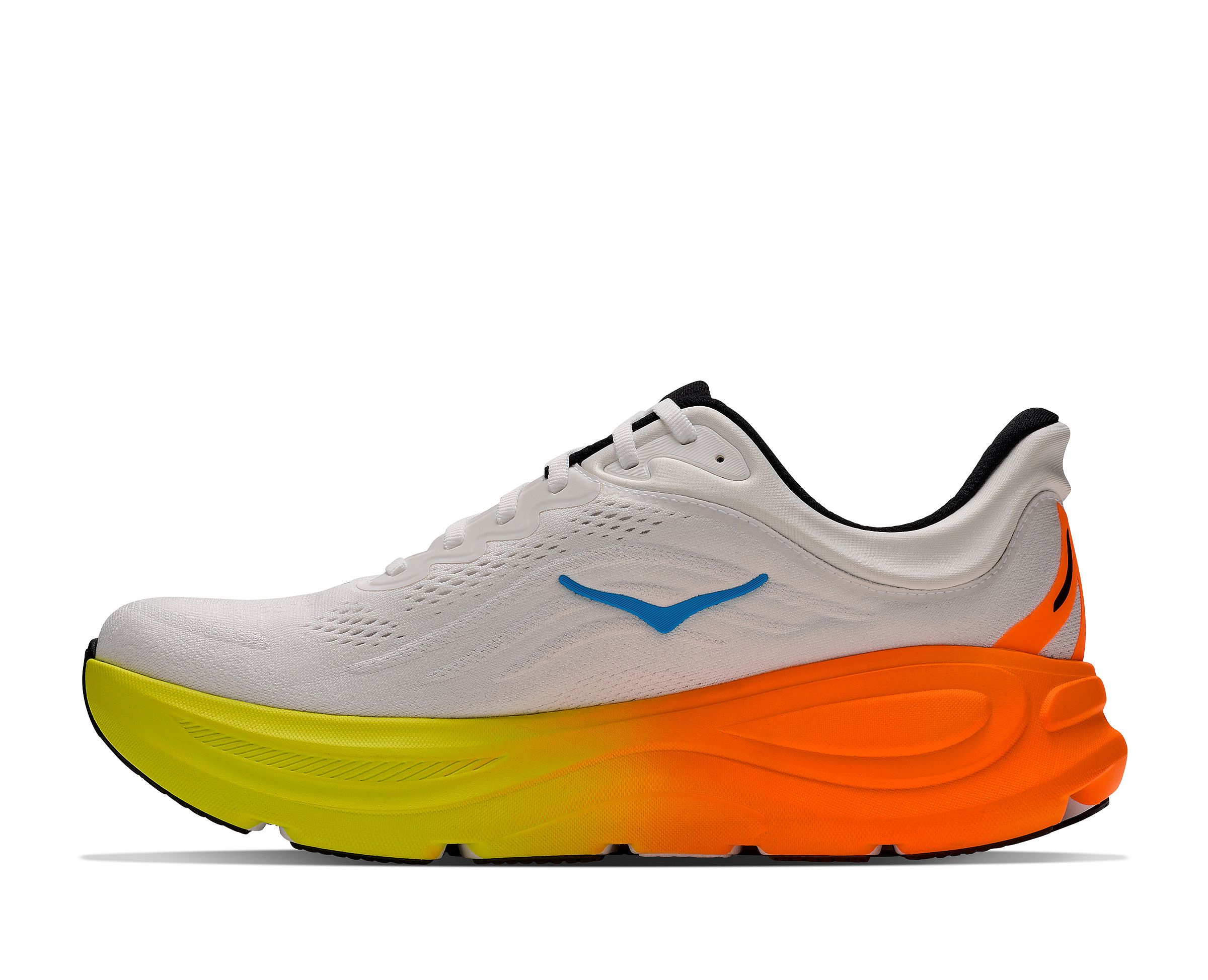 145641-Hoka-Bondi-9-wide-hardloopschoenen-whiteneon-tangerine-heren-afbeelding-8