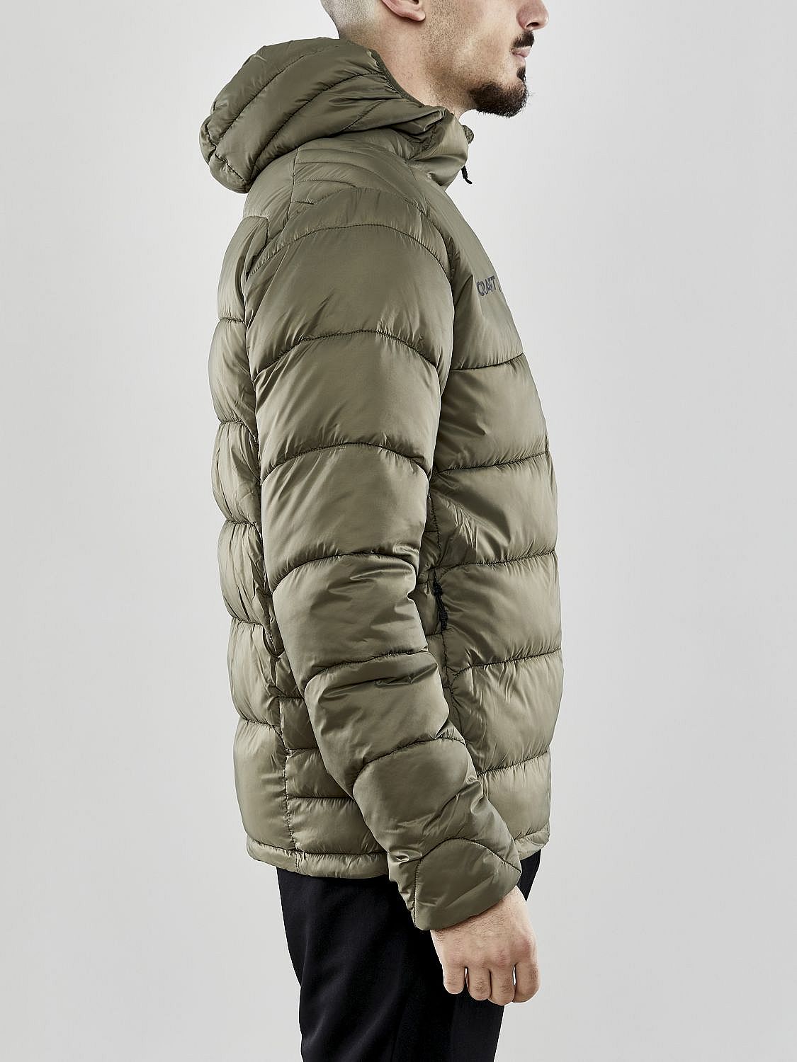 80186-Craft-Core-explore-isolate-jacket-groen-heren-afbeelding-5