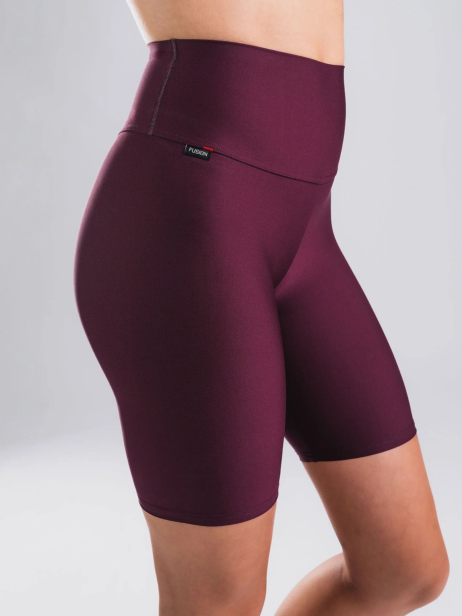 119839-Fusion-High-Rise-Short-Tights-bordeaux-dames-afbeelding-4