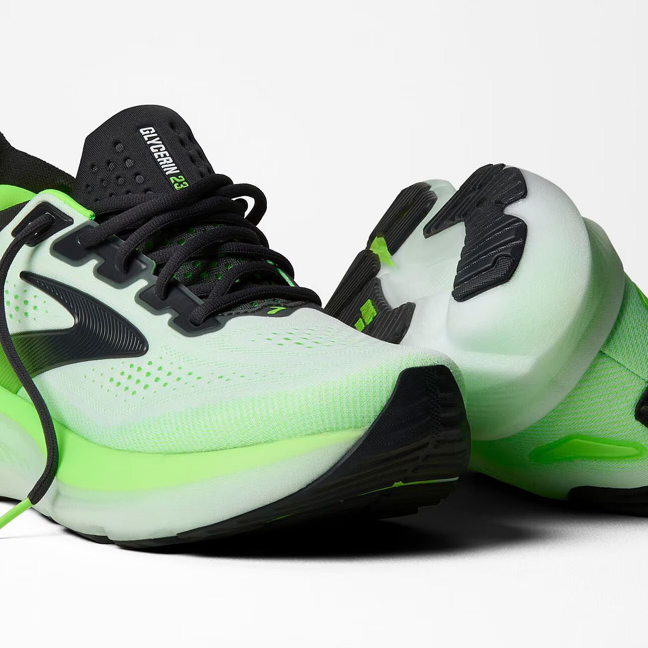 123303-Brooks-Glycerin-23-hardloopschoenen-WhitePhantomGreen-Gecko-heren-afbeelding-3