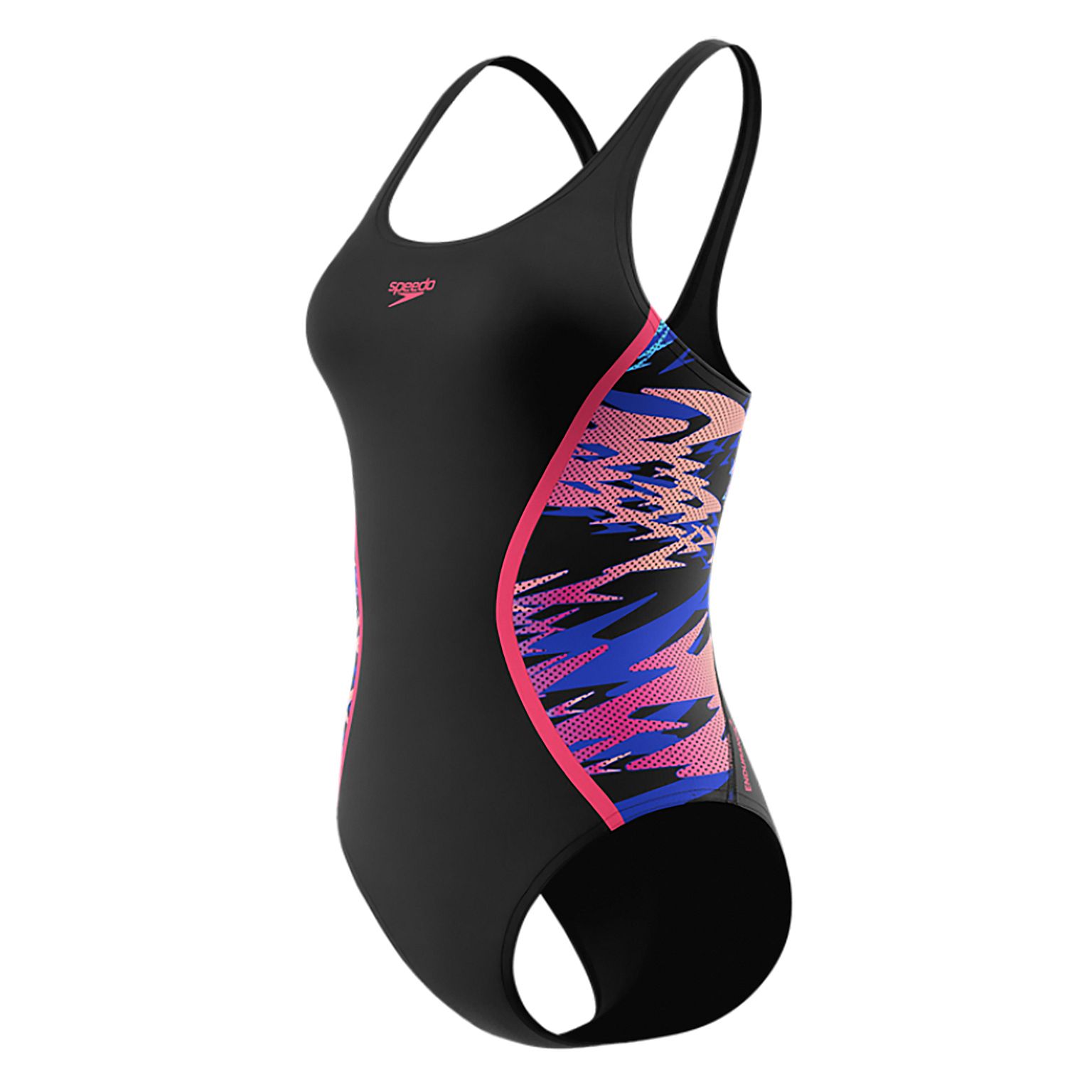 143544-Speedo-Hyperboom-Splice-Muscleb-badpak-zwartroze-dames-afbeelding-1