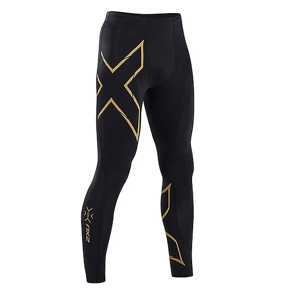 MA5305B-BLKGRF-2XU-MCS-Run-Compressie-tights-zwartgoud-heren-afbeelding-1