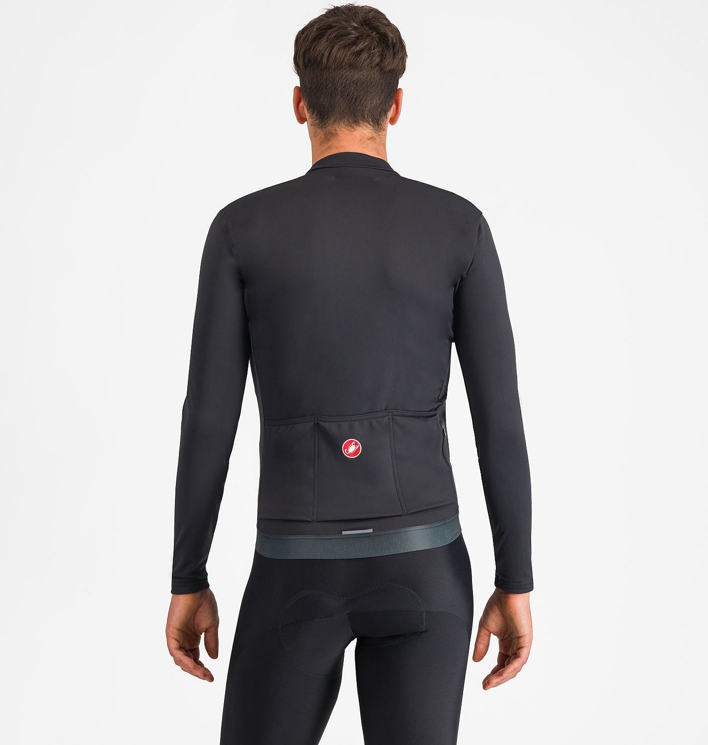 103509-Castelli-Espresso-thermal-jersey-lange-mouw-light-black-heren-afbeelding-2