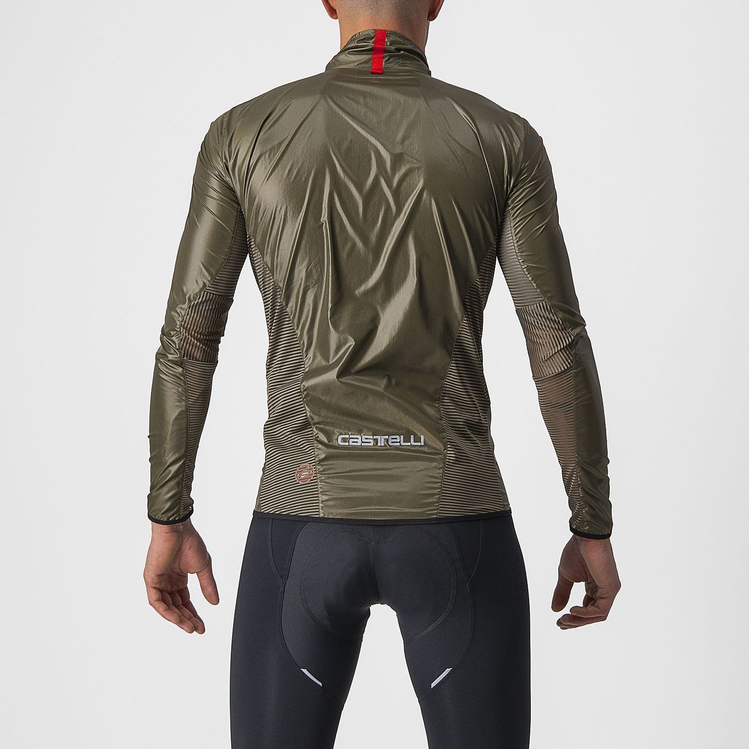81457-Castelli-Aria-shell-fietsjack-bruin-heren-afbeelding-3