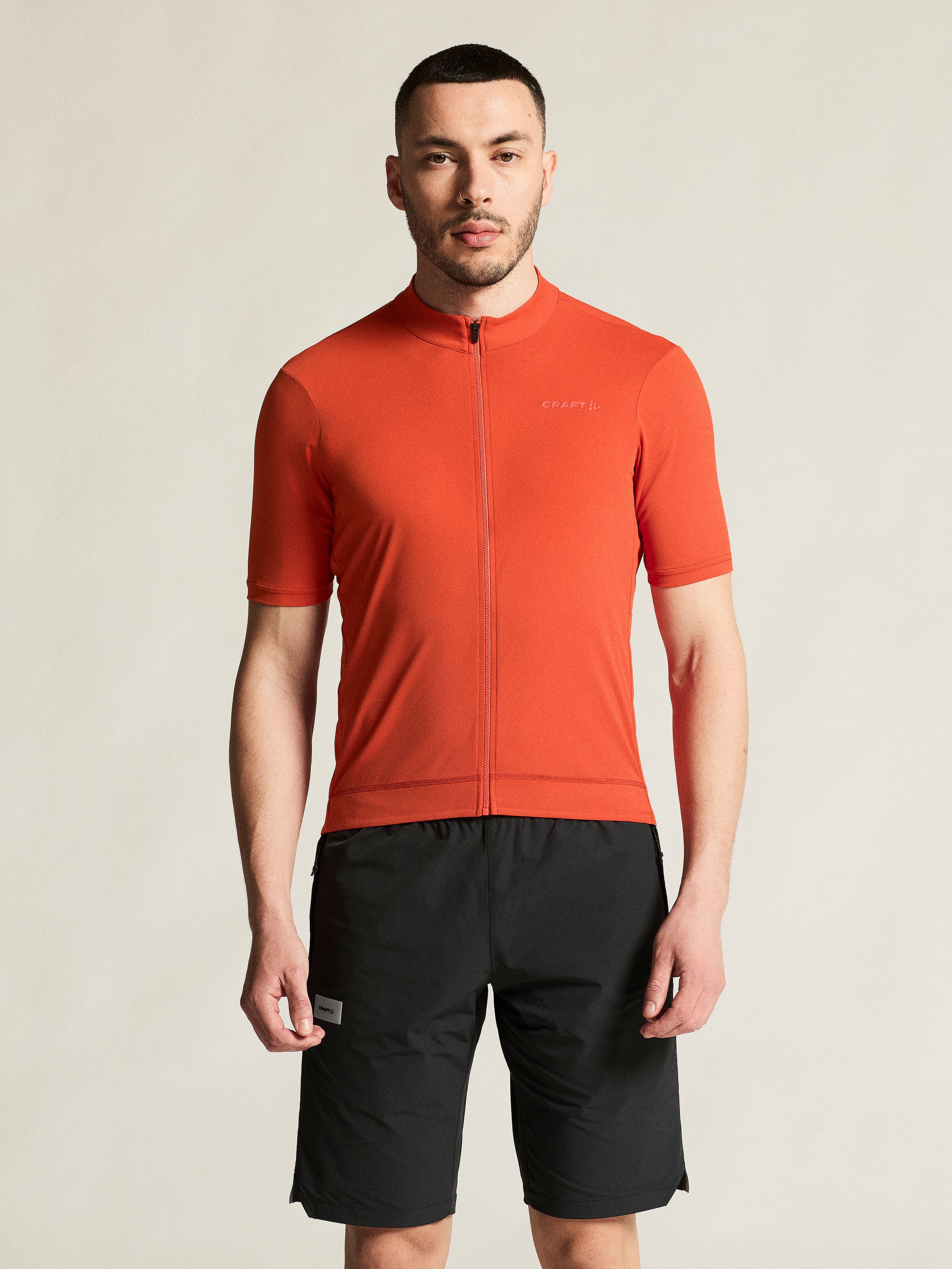 143100-Craft-everyday-korte-mouw-fietsshirt-heren-carneol-afbeelding-6