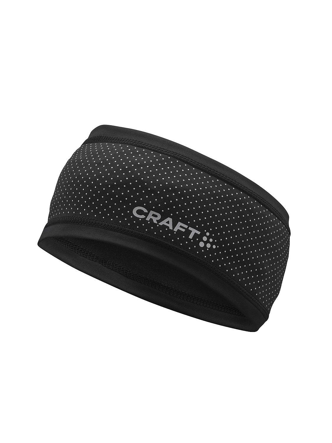 120893-Craft-Lumen-Fleece-2-hoofdband-zwart-unisex-afbeelding-1