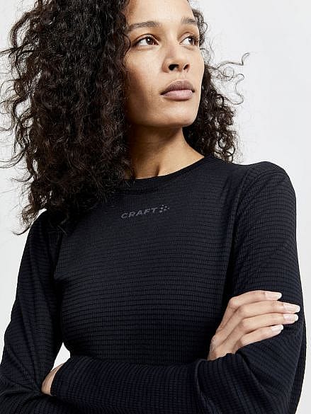 71090-Craft-Pro-Wool-Extreme-X-lange-mouw-ondershirt-zwart-dames-afbeelding-6