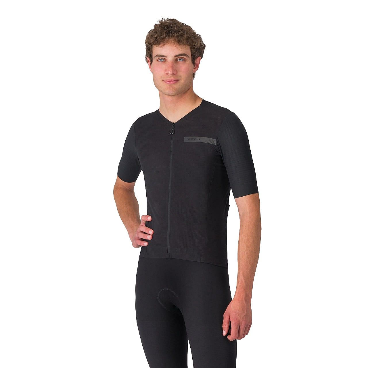 114963-Castelli-Premio-evo-fietsshirt-korte-mouw-zwart-heren-afbeelding-1