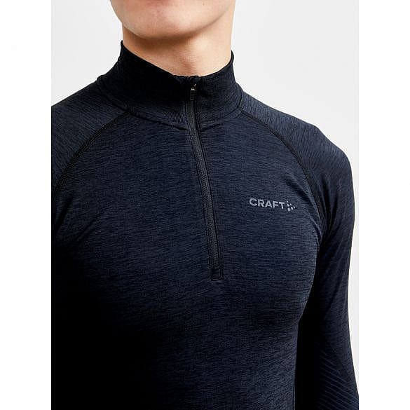 71221-Craft-Core-Dry-Active-Comfort-trui-half-zip-zwart-heren-afbeelding-5