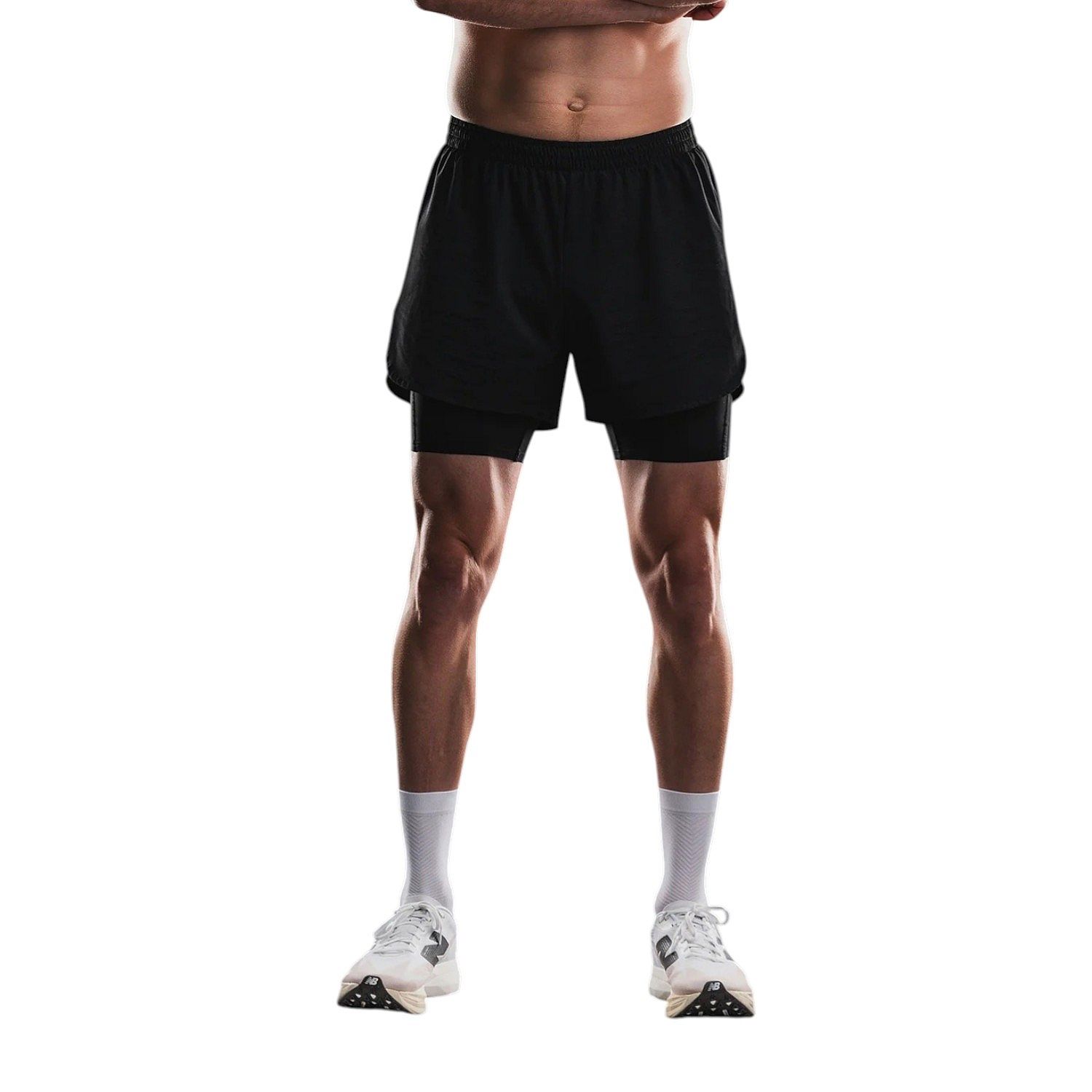 141975-Fusion-Tempo-One-Run-Shorts-zwart-heren-afbeelding-1