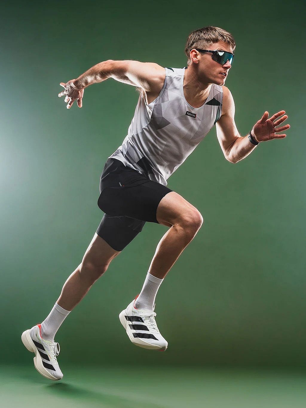 143248-Fusion-Run-Singlet-groen-unisex-afbeelding-4