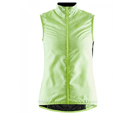 63338-Craft-Essence-Light-Wind-mouwloos-fietsvest-geel-dames-afbeelding-1