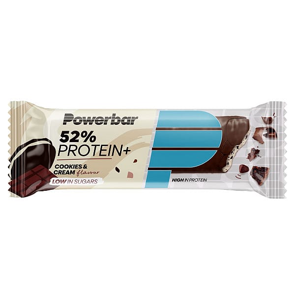 107580-Powerbar-Protein-plus-52-bar-Cookies--Cream-20x50-gram-afbeelding-1