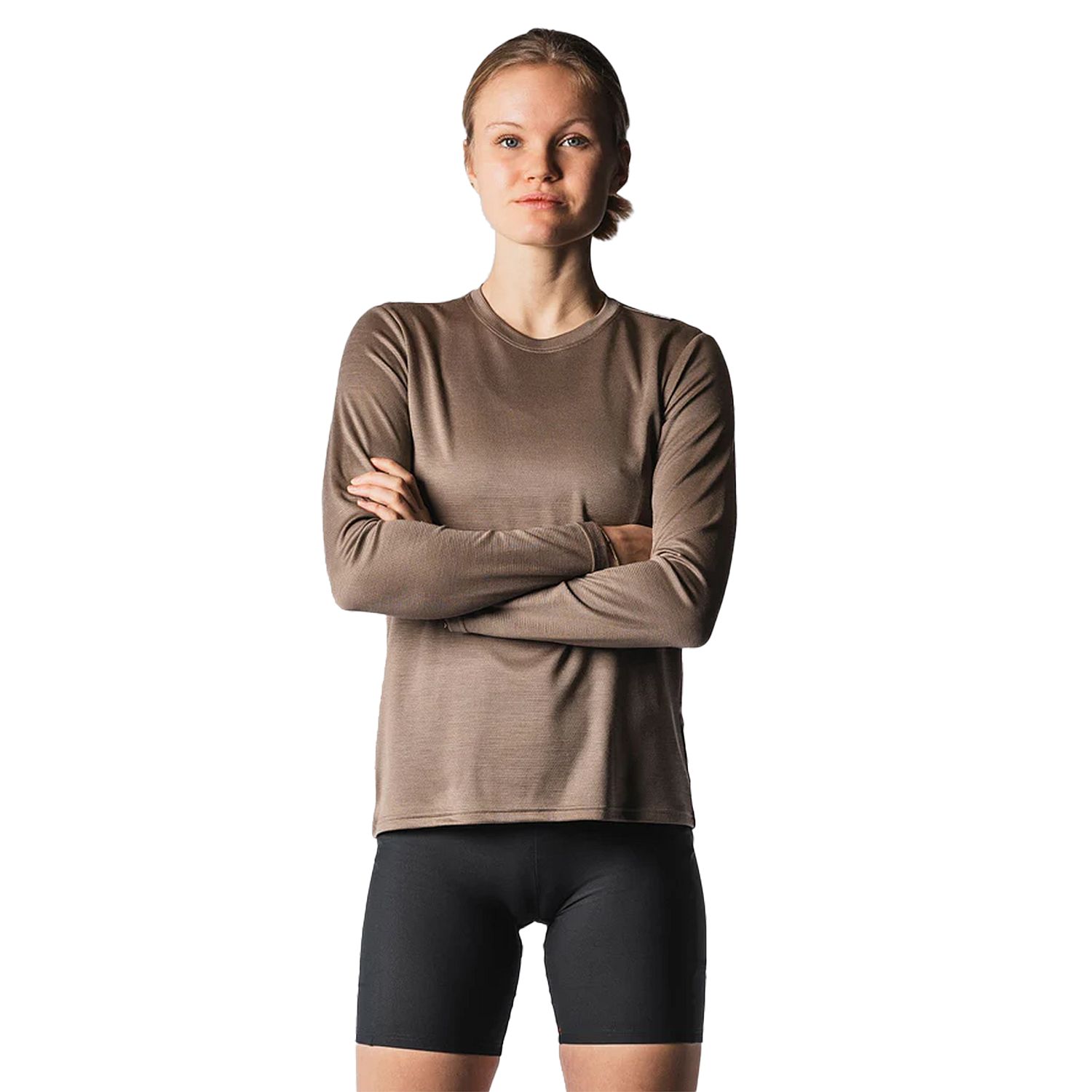 99941-Fusion-Technical-Merino-150-LS-Shirt-sand-dames-afbeelding-1