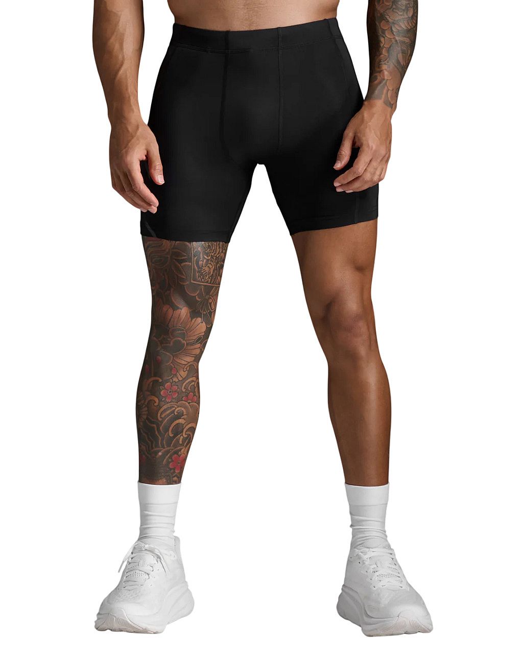 113490-2XU-Core-Compression-12-Shorts-BlackNero-Heren-afbeelding-1